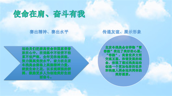 使命在肩，奮斗有我